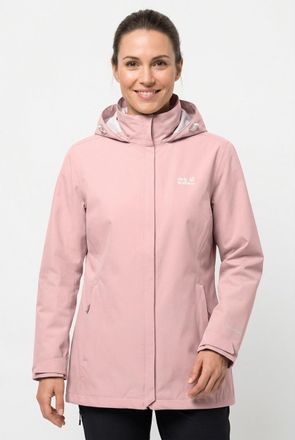Jack Wolfskin Outdoorjacke JACK WOLFSKIN TRAILTIME 2L JKT W, Damen, Gr. L (42/44), rosegarden, Obermaterial: 100% Polyester. Futter: 100% Polyester, Jacken Outdoorj