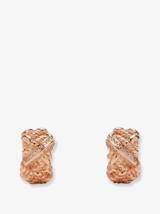 Bottega Veneta Orecchini in ottone con finiture dorate - BOTTEGA VENETA - gender_Woman