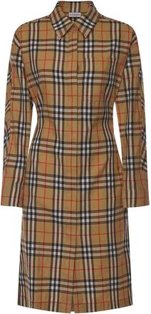 Burberry Check Shirt Dress