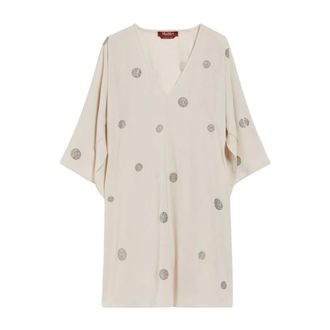 Max Mara Dames, Blouses & Shirts, Beige, Maat: XL