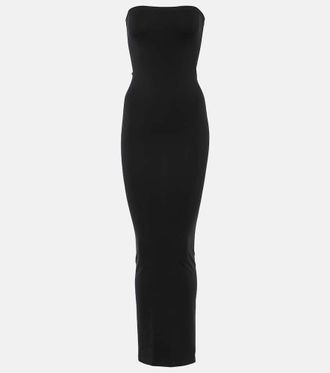 Wolford Fatal strapless jersey maxi dress