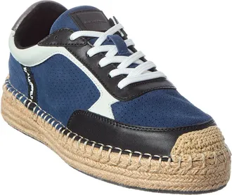 Karl Lagerfeld Karl Lagerfeld Suede & Leather Sneaker