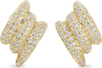 Anita Ko 18K yellow gold diamond Claire earrings - women - Yellow Gold/Diamond - One Size
