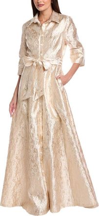 Rene Ruiz Brocade Shirt Gown