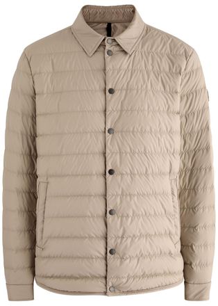 Moncler Bourdon Quilted Shell Jacket - Beige - 6 (UK46 / Xxxl)