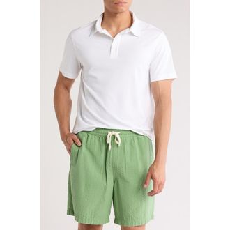 14th & Union Cotton & Modal Polo in White at Nordstrom, Size Xx-Large