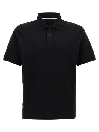 Saint Laurent Logo Embroidery Polo Shirt