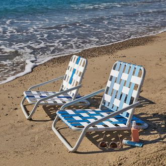 La Redoute Interieurs Lage opvouwbare strandstoel van aluminium, IROH