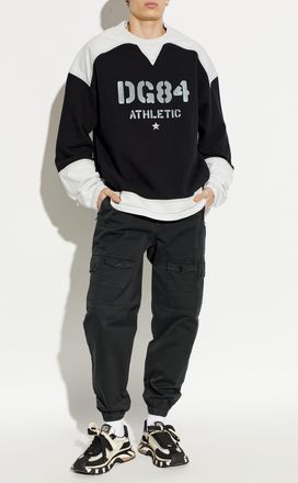 Dolce & Gabbana Cargo Trousers, Mens, Black