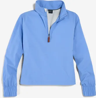 Cole Haan Womens Transit Windbreaker - Blue Size Medium