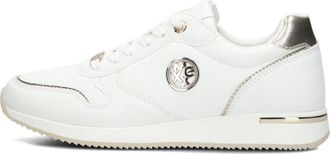 Mexx Schoenen, Dames, Wit, 40 EU, Witte Casual Sneakers voor Vrouwen
