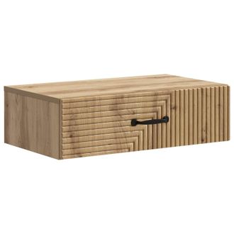 vidaXL Mesa Lateral Montada En La Pared 59 X 34,5 X 17 Cm Vidaxl