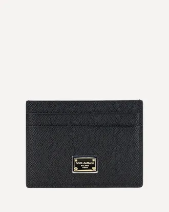 Dolce & Gabbana Leather Cardholder Female UNI