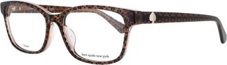 Kate Spade New York Ladies Brown Rectangular Eyeglass Frames KSKARIANEF30555