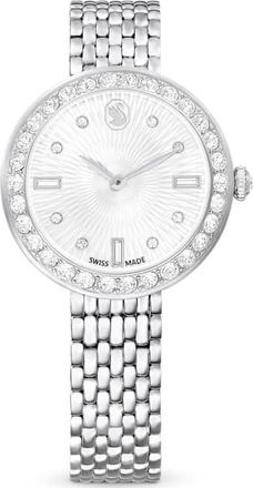 Swarovski Certa Quartz Crystal Silver Dial Ladies Watch 5673022