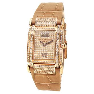 Patek Philippe Pre-owned Patek Philippe Twenty 4 Diamond Diamond Pave 147 diamonds (0.78ct). Dial Ladies Watch 4910R