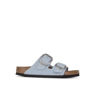 Birkenstock Arizona Big Buckle Narrow Fit - Dames - Sandalen - Blauw - 39 EU - Leer - Schoenen