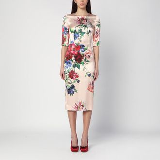 Dolce & Gabbana Midi dress with floral print