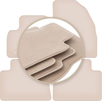 OEM Alfombrillas Beige Premium Para Ford Kuga Mk1 Suv 2011-2013