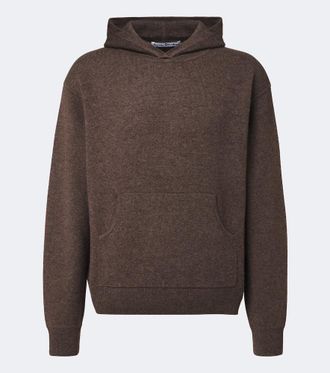 Acne Studios Knitted cashmere-blend hoodie