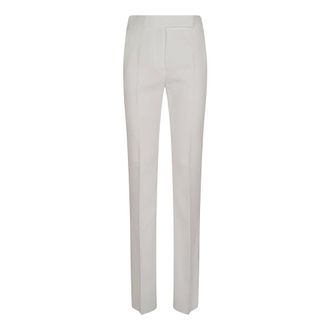 Max Mara Wide Trousers, female, White, Size: 2XS Cecina Trousers