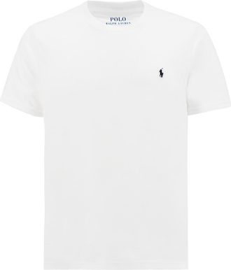 Polo Ralph Lauren Logo Embroidered Crewneck T-shirt