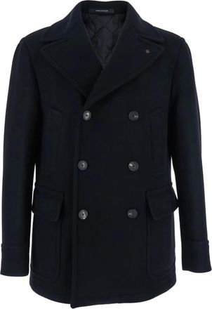 Tagliatore Sailing Coat - Heren - Blazers - Zwart - XL - Wol - Jassen