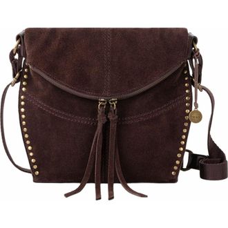The Sak Silverlake Crossbody Bag in Mahogany Suede at Nordstrom