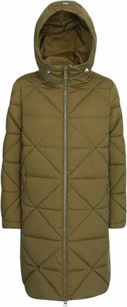 Geox Allenie Parka - Dames - Parka Jassen - Groen - L - Katoen - Jassen