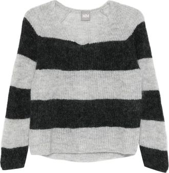 Max Mara Ricetta sweater - women - Wool/Mohair/Polyamide - M - Grey