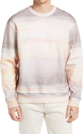 AG - Adriano Goldschmied Arc Sweatshirt in Sunset Dream Multicolor at Nordstrom, Size Xx-Large