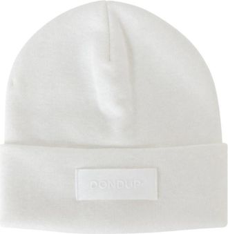 Dondup Wq 058 Y00474D Muts - Dames - Hoeden - Wit - ONE Size - Wol - Accessoires