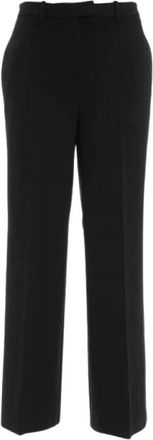 Pinko Wide Broeken - Dames - Wijde Broeken - Zwart - 3XL - Broeken