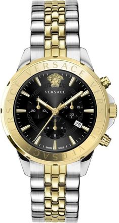 Versace Chronograph Signature - Heren - Horloges - Veelkleurig - ONE Size - Accessoires