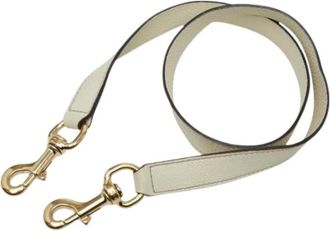 Gucci Pre-owned Accessories, female, Beige, Size: ONE SIZE Pre-owned Leather Strap
