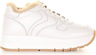 Voile Blanche Shearling-lined leather sneaker