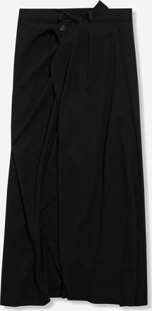 Balenciaga Draped Midi Skirt