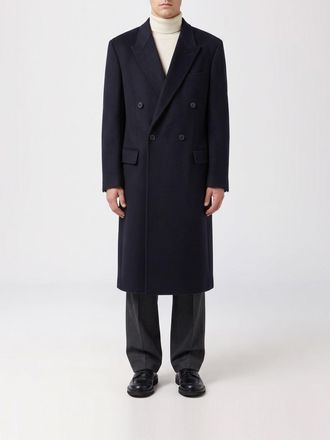 Junya Watanabe Cappotto doppiopetto in puro cashmere con rever classici