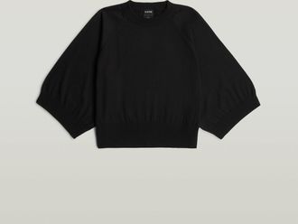 G-Star Raglan Longsleeve Top - Zwart - Dames