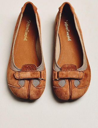 Anthropologie Jeffrey Campbell Faylen Split Toe Flats