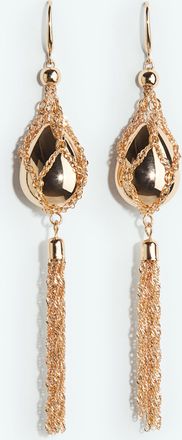 H&M Ohrhänger mit Quasten - Gold