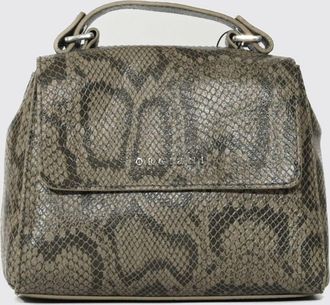 Orciani Mini borsa a mano Sveva in pelle di vitello con stampa pitone