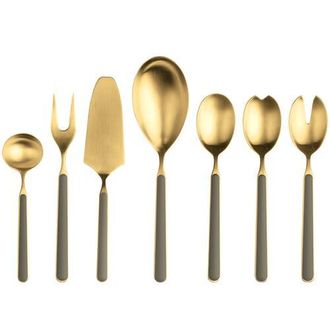 Mepra Fantasia Serving Set - 7 Pieces in Vicuna at Nordstrom