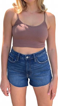 Hidden Jeans Korina Shorts In Dark Denim