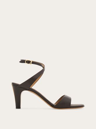 Ferragamo Women Mid heel sandal Brown Size 2.5