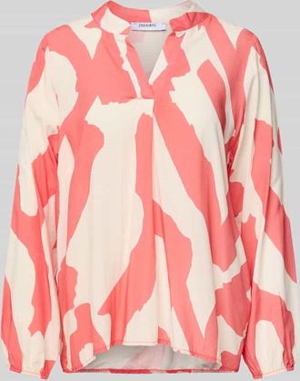 Zabaione Relaxed Fit Bluse mit Tunikakragen Modell Mi44llaa in Pink, Größe XL