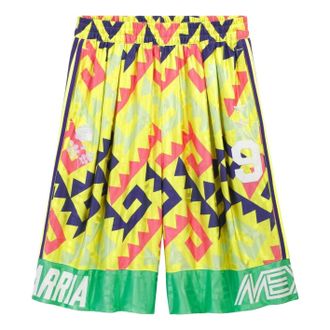 adidas x Chavarria AOP Goalkeeper Short Asia Sizing Solar Lemon Pure Purpl Solar Turbo KU7804