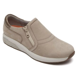 Rockport Womens Trustride Prowalker Slip On Slip On Sneakers In Taupe