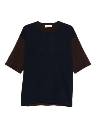Lanvin Color-Block Short-Sleeve T-Shirt