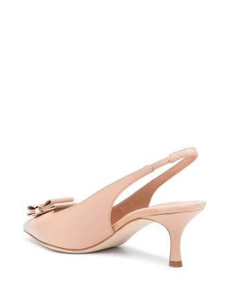 Ferragamo Willis Slingback Pump - Beige